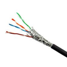 Cat5e blindado SFTP interior cable Ethernet al aire libre con LSZH Jacket